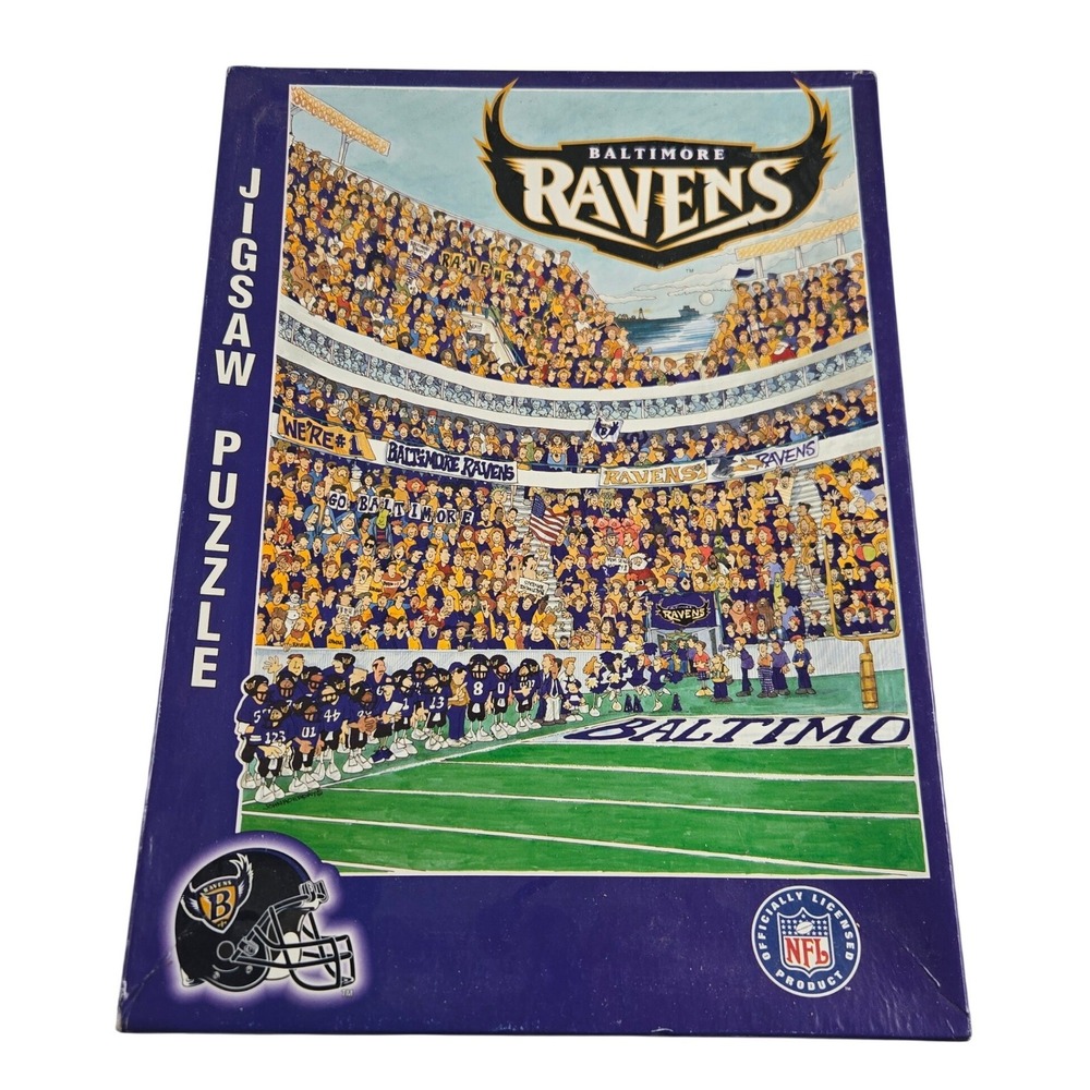 Buffalo Games Jigsaw Puzzle 513 Piece Baltimore Ravens NFL Stadium Art